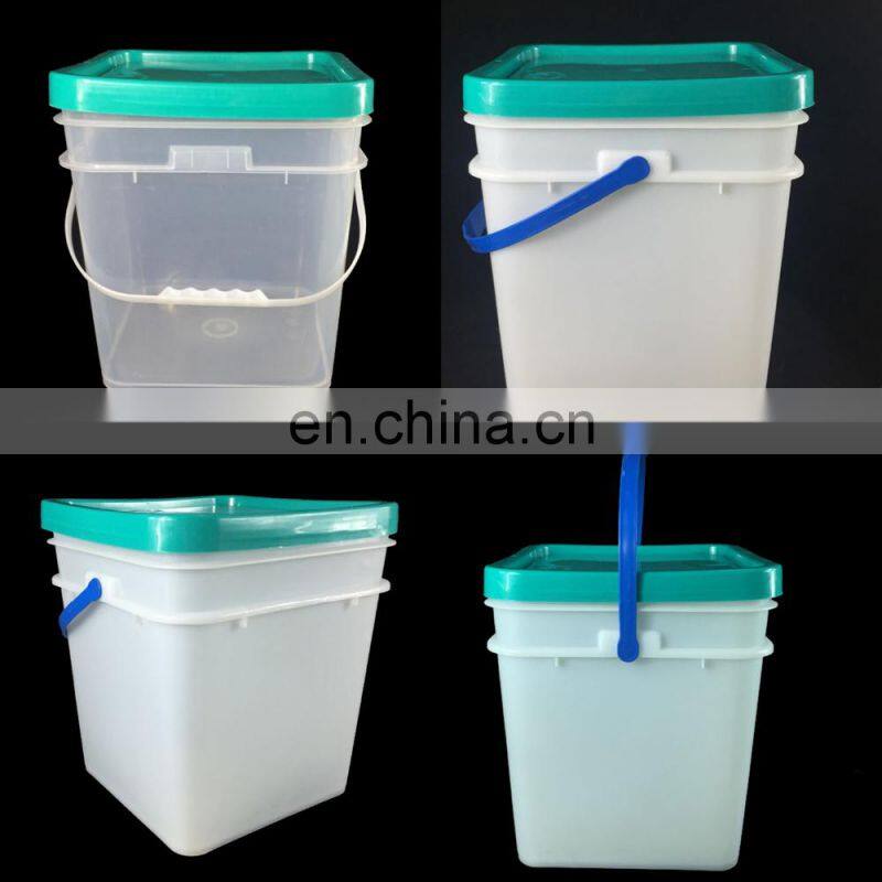 Bucket Type 2L 3L 5L 10L 15L plastic square bucket