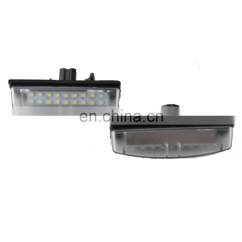2X Car LED License Plate Light 12V SMD Number Plate Lamp For Toyota Avensis Verso Camry Aurion Prius For Lexus IS200 LS430 GS300
