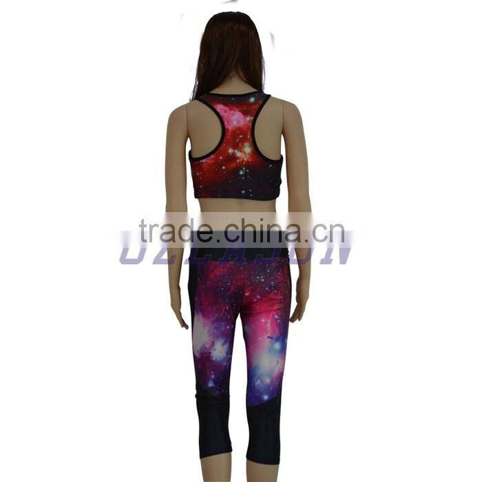 Newest style Women yoga capris pants , great stretch Women yoga/fitness clothing