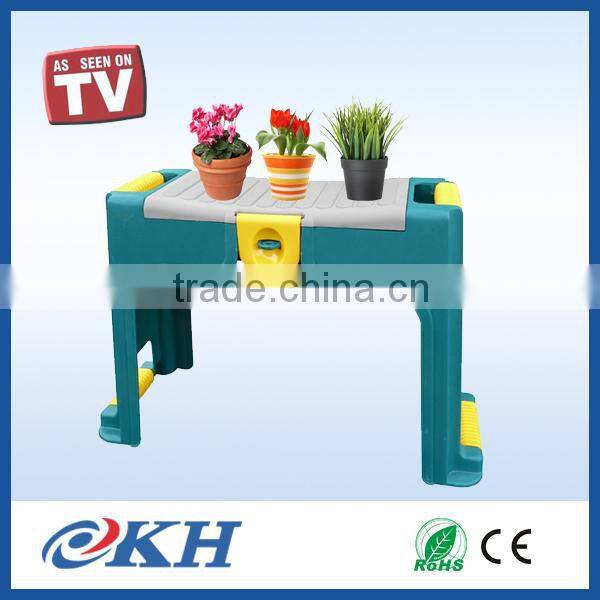 2015 New Design Good Quality Plastic Garden Kneeler
