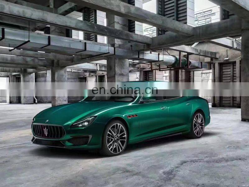 Runde Car Modification PP Material For Maserati Quattroporte UpgradeTrobo Style Body Kit Front Bumper Rear Bumper Side Skirt