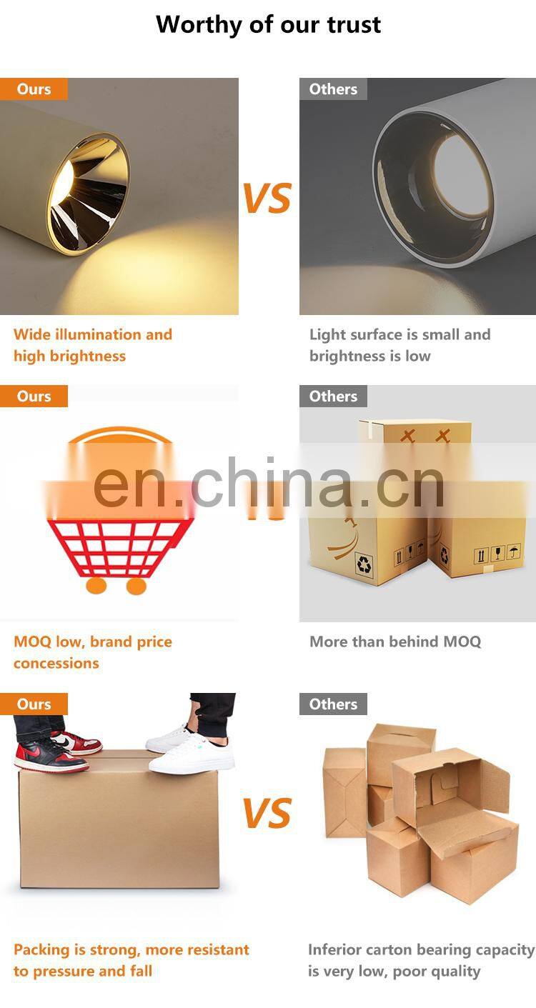 Hot Selling White Black Body Fixture Recessed Adjustable Commercial 10Watt LED Down Lights