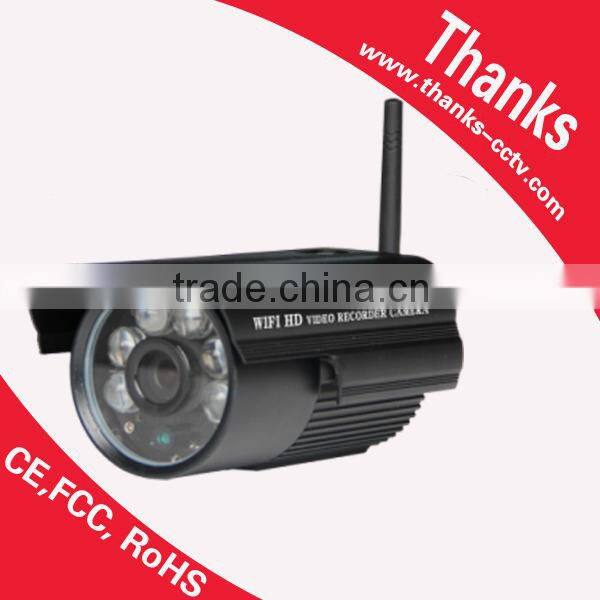 2015 new product wifi ip camera 720p with sd card slot mini wifi camera