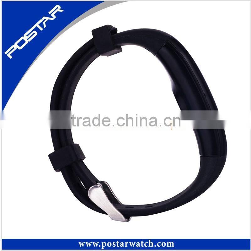 Pedometer Colorized Bangle Bracelet Smart Watch