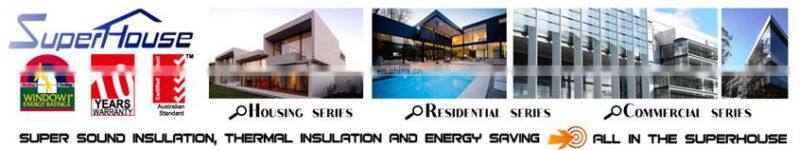 Superhouse Security Sunroom Corner Aluminum Lift and Slide Door with 10 years quality warranty