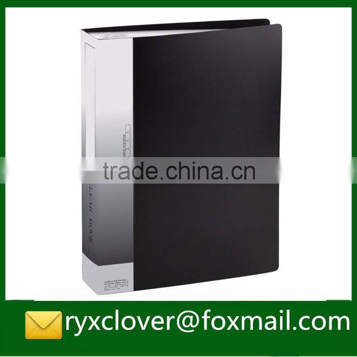 a4 clear plastic seris book pockets display book