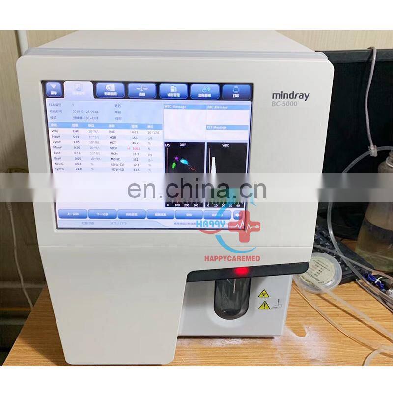 Hot sale Original Mindray BC-5000 5-Diff Auto Hematology analyzer / 5-part blood cell counter