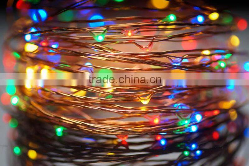 10M 100 LED Copper Wire LED String Fairy Lights waterproof ip65
