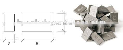carbide tips of SS10 stone cutting tips