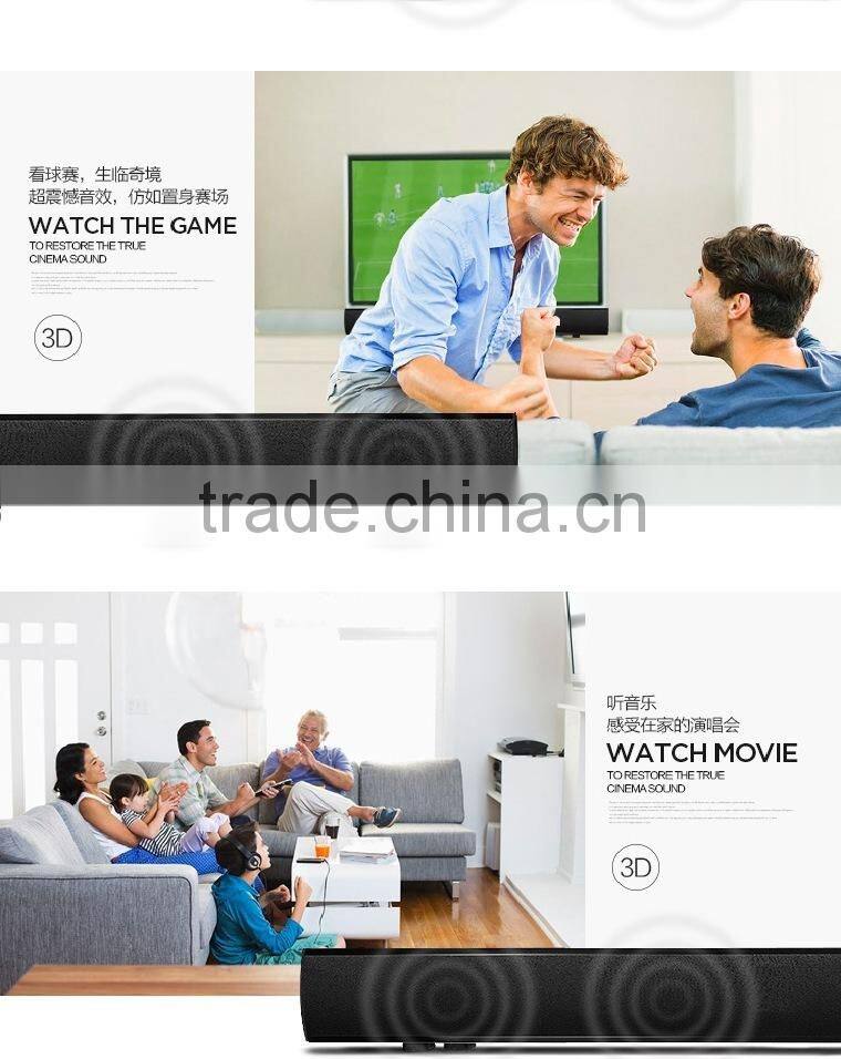 Android TV BOX Best Match S01 Bluetooth Soundbar For LCD TV Tablets And Smartphones Bluetooth V4.0 3Model Bluetooth Speaker
