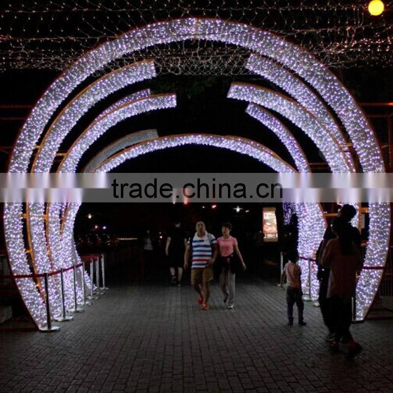 arch 6-30m giant christmas decoration arch light Led Decor Motif