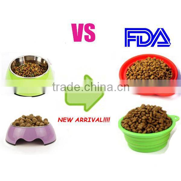 heated silicone pet bowl