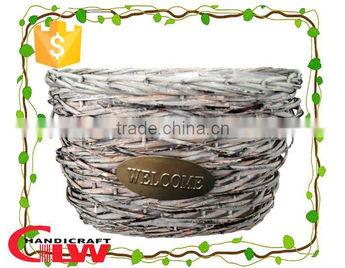 wooden design garden flower pot,antique flower pot, garden flower pot(set of 3)