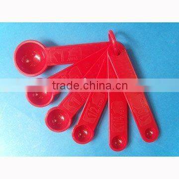 Exact set of 6pcs Plastic Measuring Spoon