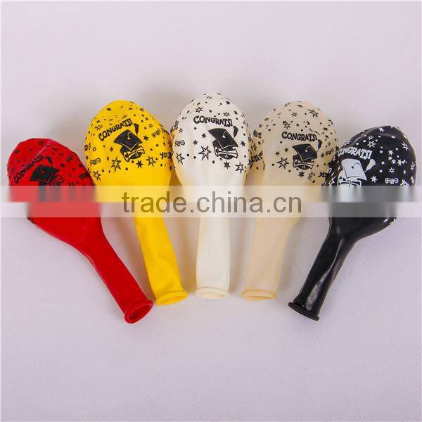 Best China quality EN71 approved special occasion congratulation latex balloons