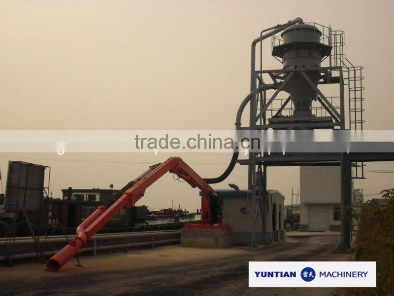 Pneumatic ship unloader