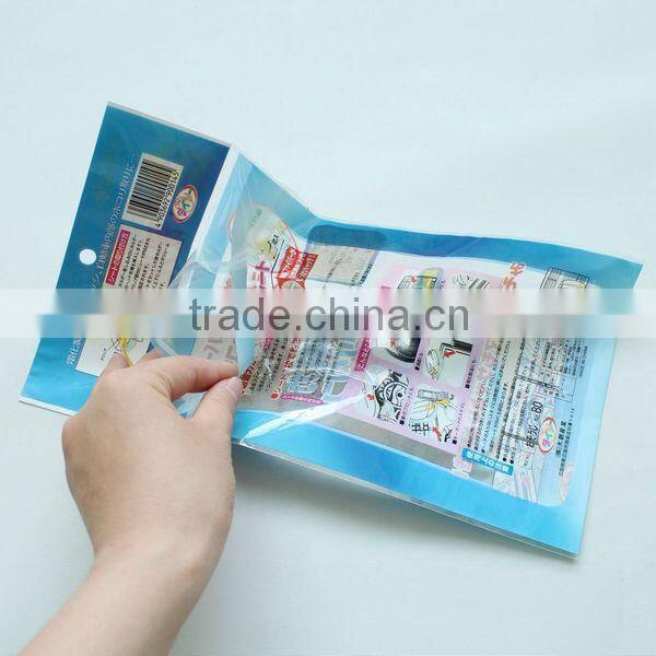 BOPP Plastic transparent packing bag with printing