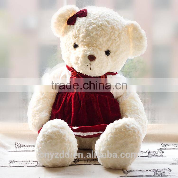 plush bear toy/handmade stuffed plush toy bear/EN71/ASTM/CPSIA plush toys
