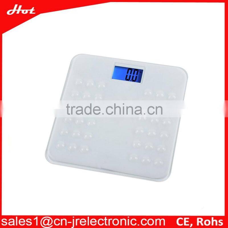 180kg/396lb silicon platform digital bathroom scale body weight scale electronic bath scale