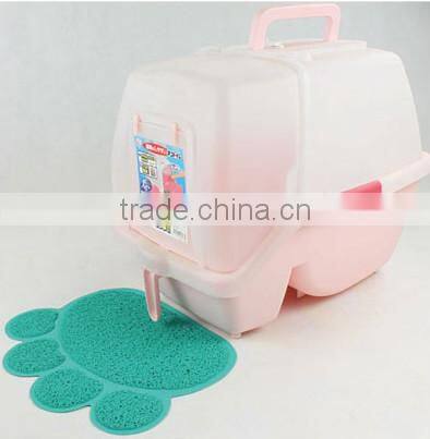 litter catcher mat/paw shaped cat litter mat -soft on paws