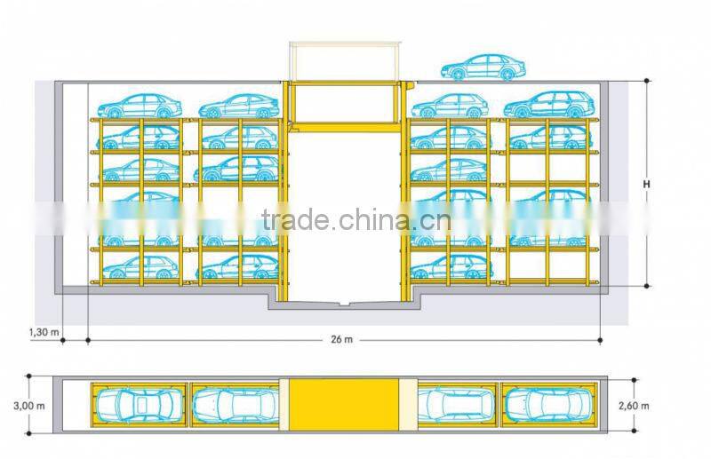 save place multi level parking system