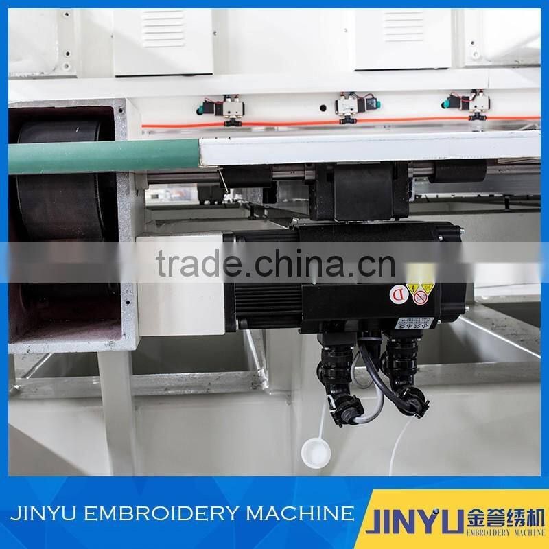 High speed 24 head flat embroidery machine/flat computerized embroidery machine