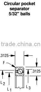 Medical devices KC160AR0 Reail-silm Thin-section bearings (16x16.75x0.375 in)