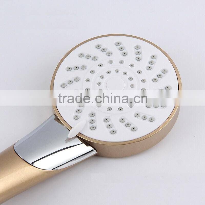 Plated Bathroom Chrome Handheld Rain Shower head