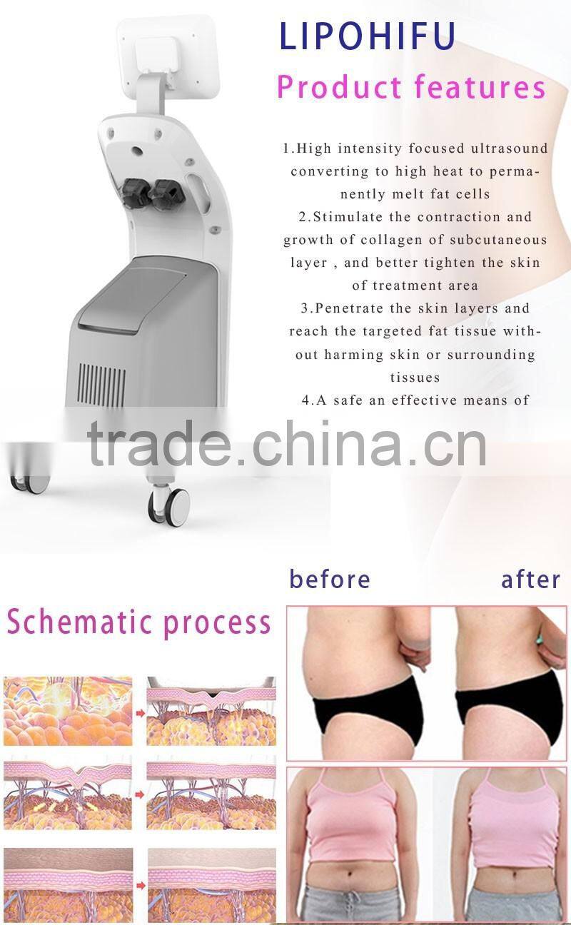 2016 update hifu slimming, lipohifu machine, lipohifu machine