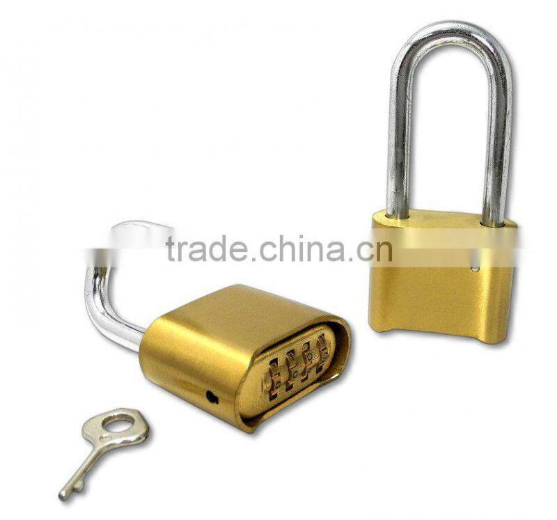 USA 4 Dial Changeable Combination Padlock