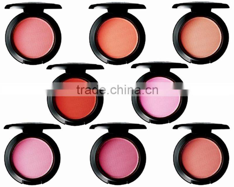 Oem blush! Natural pink lovely blush , wholesale powder blush, long lasting, face blushes, blush compact, cosmetics for cheek