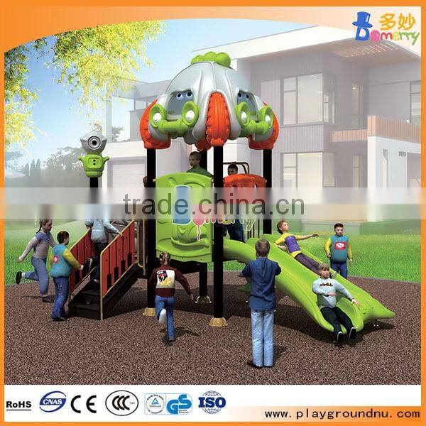 2016 Guangzhou daycare children outdoor playground tunnel slides