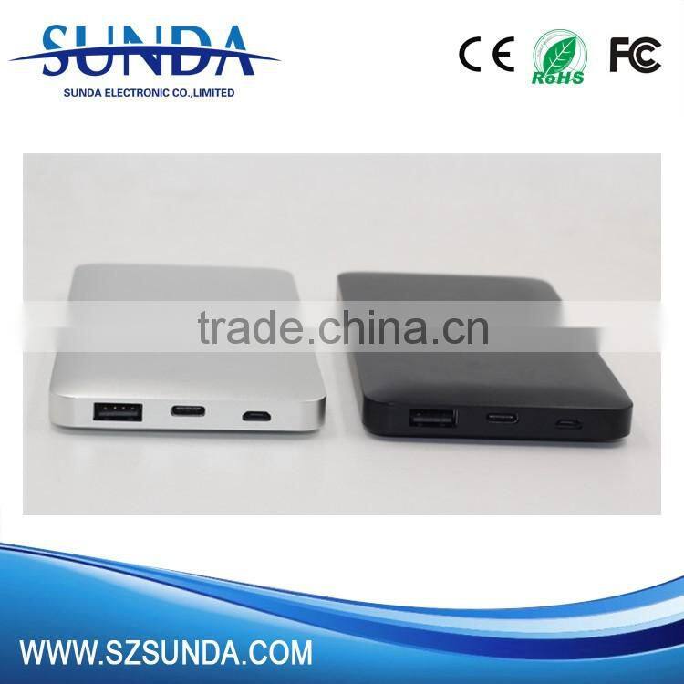 QC3.0 quick charge 3.0 power bank 5V 9V 12V with TYPE-C 5V 3A IN OUT