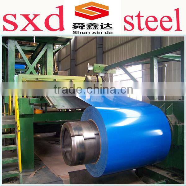 china Prepainted Galvalume Steel coils/ Ppgi ral 9006 0.45x1250