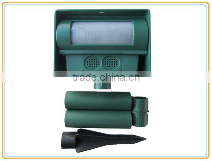Solar Ultrasonic Powered Mole Repeller/Rat Repellent/Mice Repeller