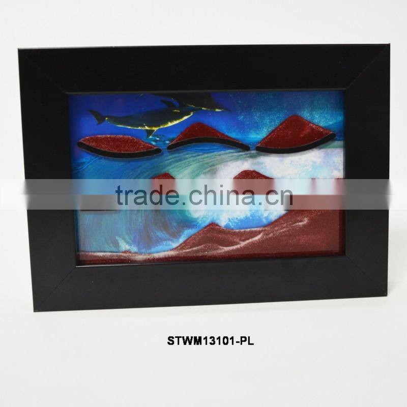 Sandscapes Art In Motion/Sand Pictures With Frame/Decorative Sand Art Work