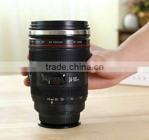 New Camera Lens Shaped Lens Mug Can Suction Mugs