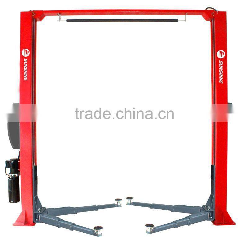 @2 post lift with gantry type made by Sunshine company