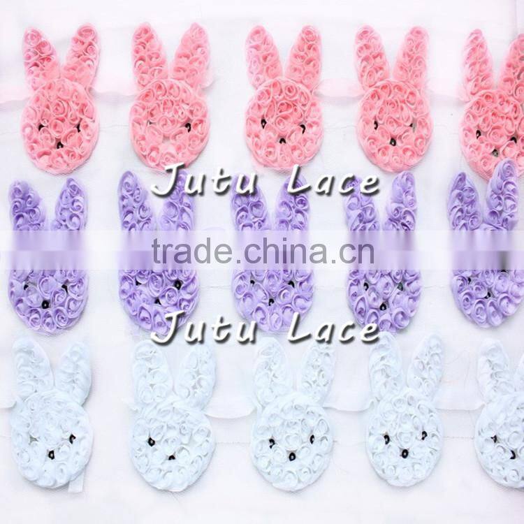 Shabby rosette trim basketball , football/rugby, soccer ball, volleyball, softball flower accessories