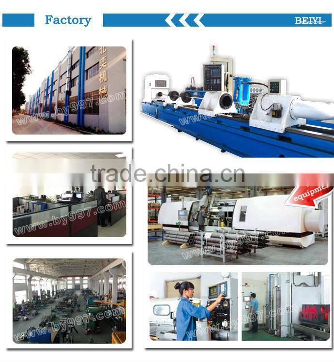 weld hydraulic oil cylinder with steel oil pipe&fixed eye mounting