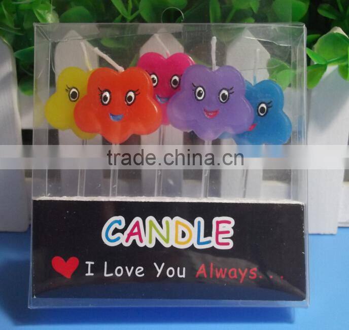 Fashion Flower Shaped Wedding Art Candle