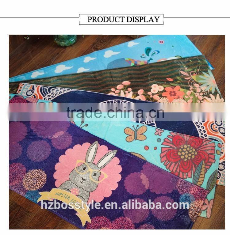 Printed kitchen mat anti-slip floor mats 2 set rugs running