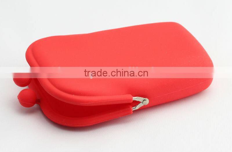 Popular Silicone Rubber Change Purse