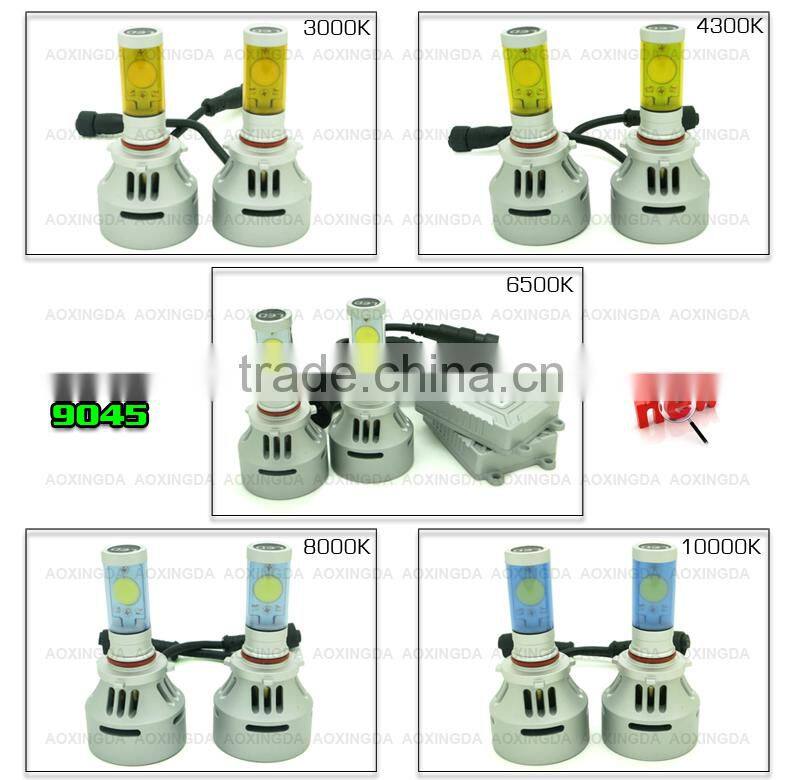 AXD G4S 50W 7000LM H7 H8 H9 H11 H10 9145 led headlight kit