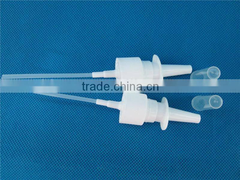 bulk sale 50ml pet black nose sprayer bottle