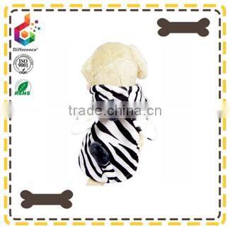 Hot zebra pattern clothes of dog