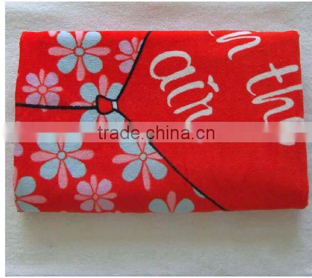 good quality Microfiber sueded towel in opp bag
