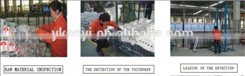 4 x 4 folding aluminium ladder multi purpose function aluminium ladders AY-404 with EN131