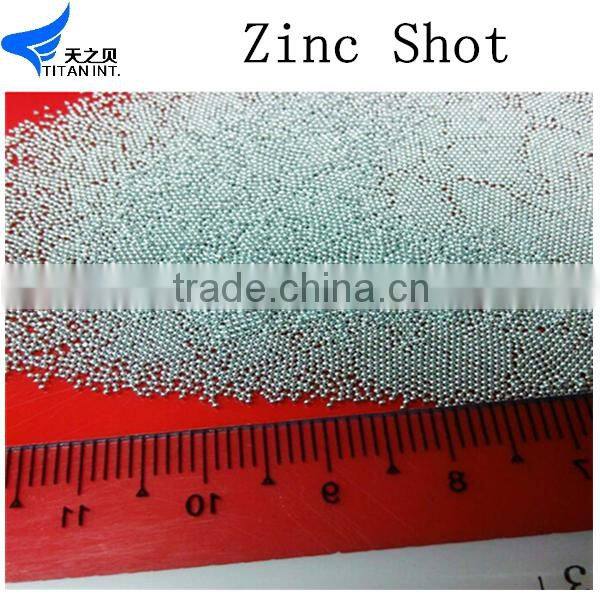 Sandblasting materials zinc shot, zinc grain/Zinc shot cut wire