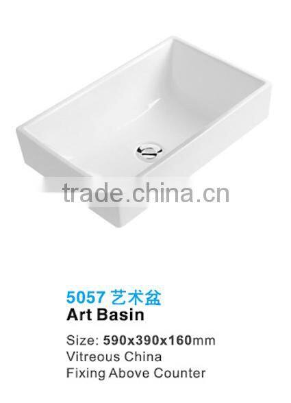Hot sell bathroom ceramics sink,sanitary ware art basin
